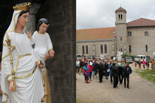 Procession du 15 août ND de l'Hermitage©Richer