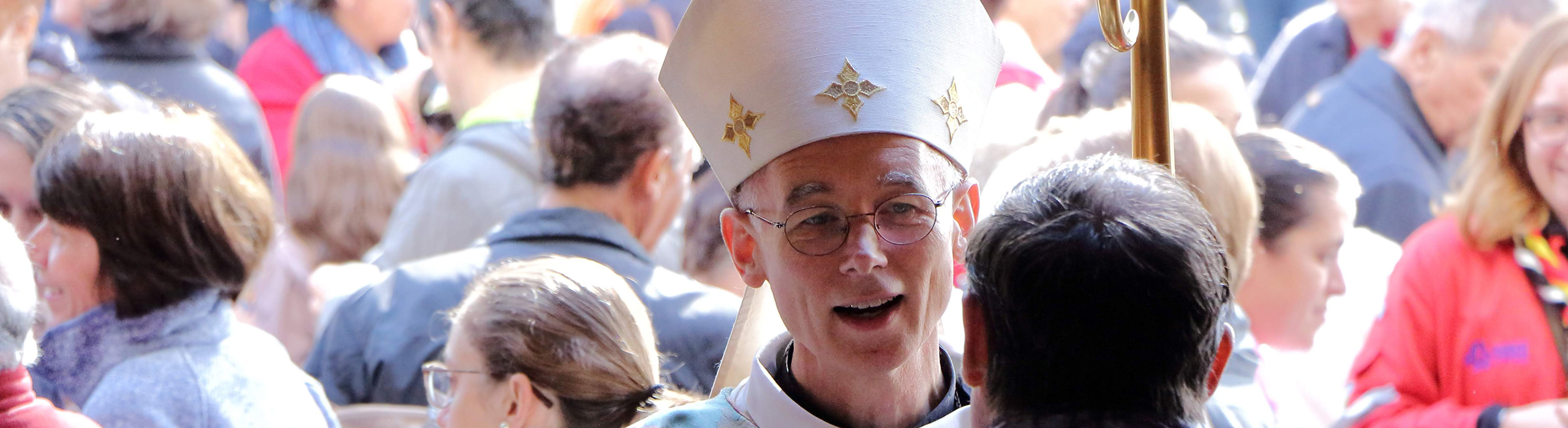 Mgr Sylvain Bataille, évêque de Saint-Etienne