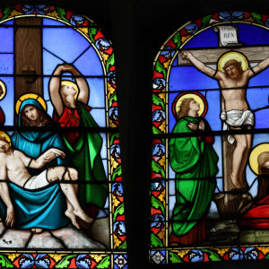vitraux, chapelle de Saint-Genest-Lerpt©Défrade