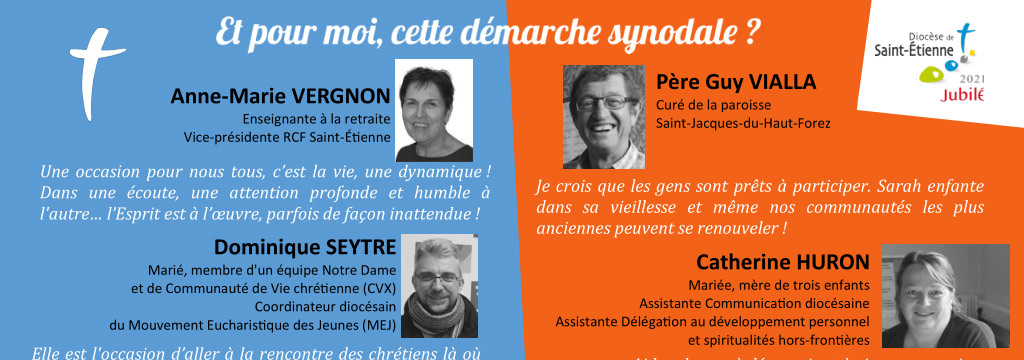 Première présentation de la démarche synodale pour notre diocèse