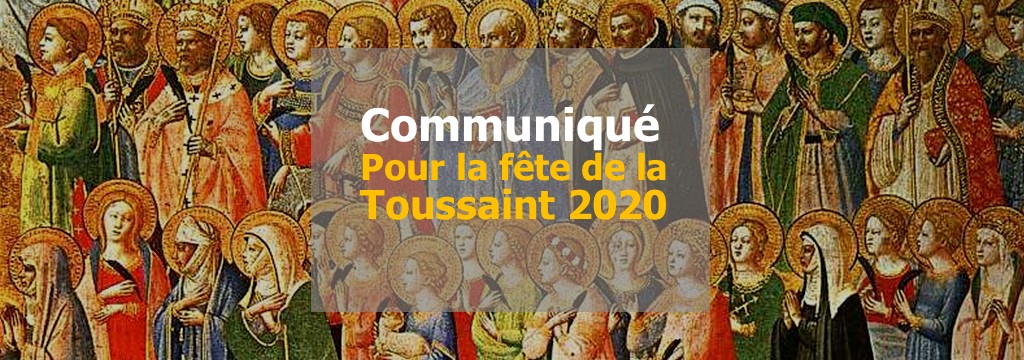Communiqué de Mgr Sylvain Bataille pour la fête de la Toussaint 2020