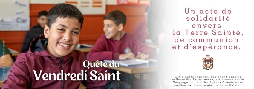 Quête pour les lieux saints