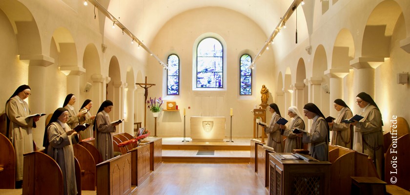 Halte spirituelle au monastère Sainte-Claire