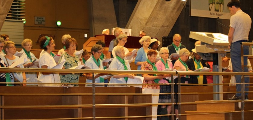 Lourdes 2022 : rejoignez le chœur diocésain !
