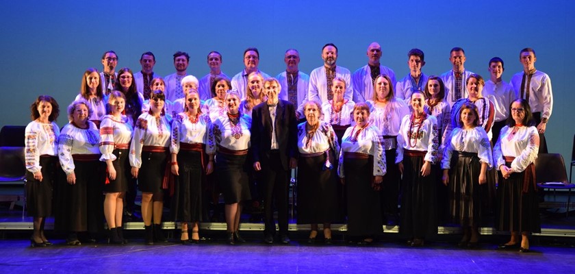 Concert du chœur ukrainien Doudaryk à Saint-Chamond