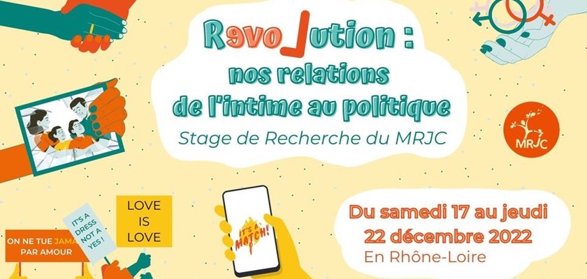 Révolution : nos relations, de l'intime au politique - stage avec le MRJC