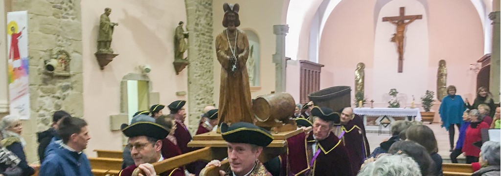 Sainte-Marie-entre-Rhône-et-Pilat : fête de saint Vincent, patron des vignerons