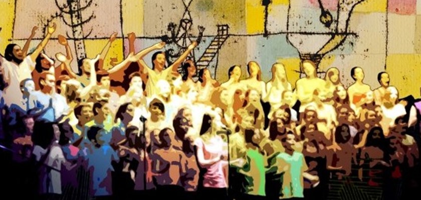 Choristes et Musiciens - concert à l'église de Saint-Galmier