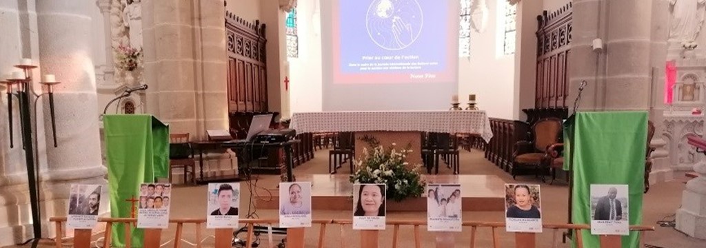 Sainte-Cécile : nuit des veilleurs avec l'ACAT