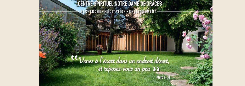 Programme 2023 2024 du centre spirituel Notre-Dame de Grâces