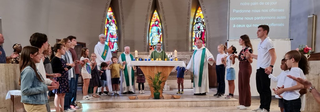 Saint-Luc : une joyeuse matinée de rentrée paroissiale