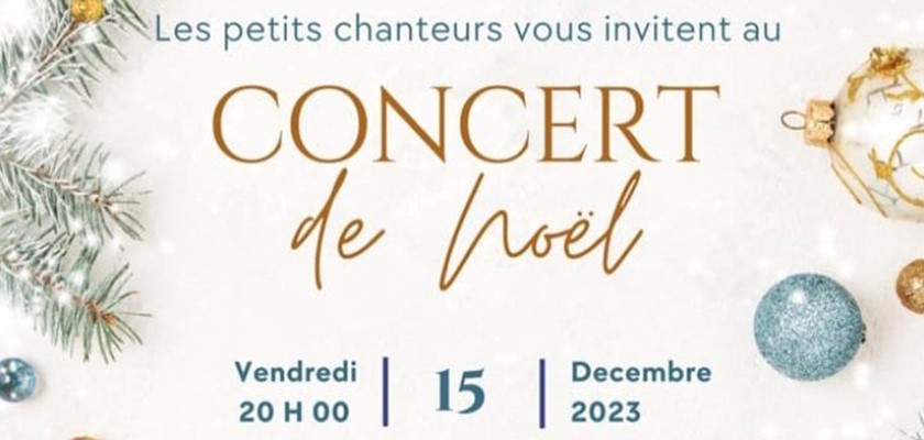 Concert de Noël des Petits Chanteurs de Saint-Étienne