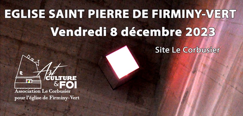 Fête de la lumière à l'église Saint-Pierre de Firminy-Vert