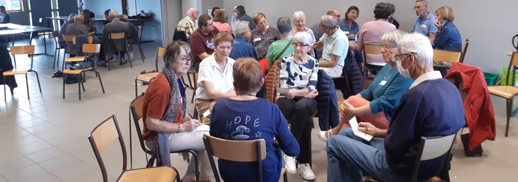 Sainte-Claire-Sainte-Thérèse-en-Forez : rencontre des bénévoles