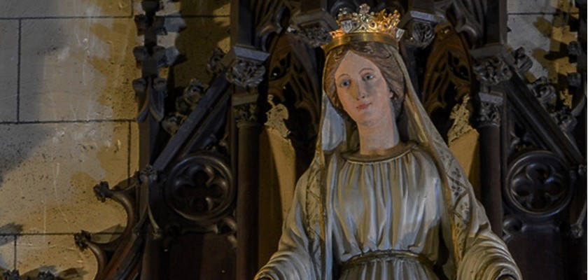 Messe Rorate au sanctuaire Notre-Dame de Bon Secours