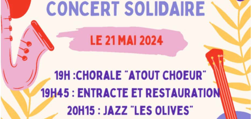 Concert solidaire : chorale atout chœur