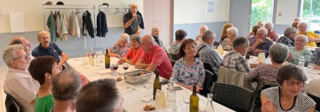 Sainte-Marie-Madeleine-en-Gier : un repas solidaire très réussi !