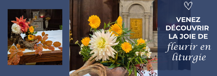 Découvrir la joie de fleurir en liturgie