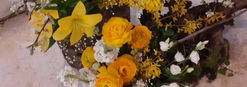 Découvrir la joie de fleurir en liturgie
