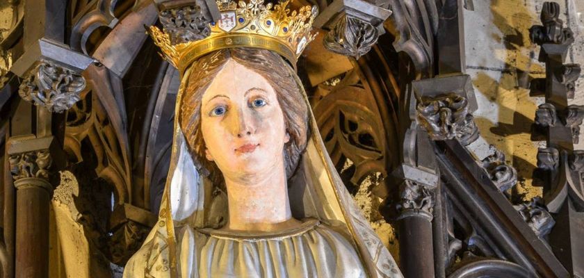 Vierge du sanctuaire Notre-Dame de Bon secours de Saint-Etienne