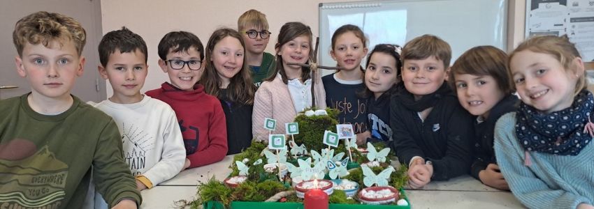 Saint-Timothée-en-Forez : un jardin et des papillons pour cheminer en carême
