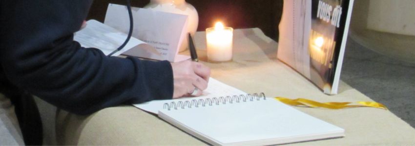 Un livre d'or pour le pape François