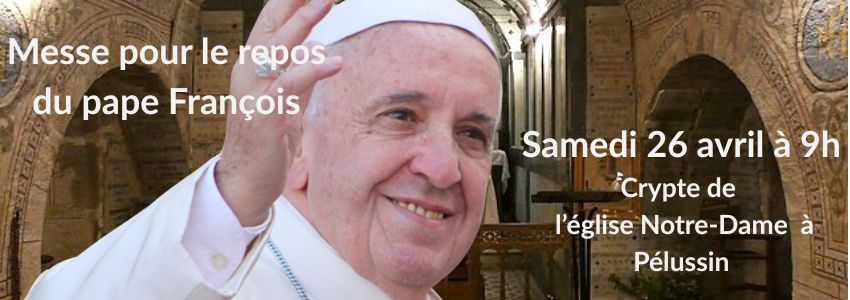 Messe pour le pape François à Pélussin