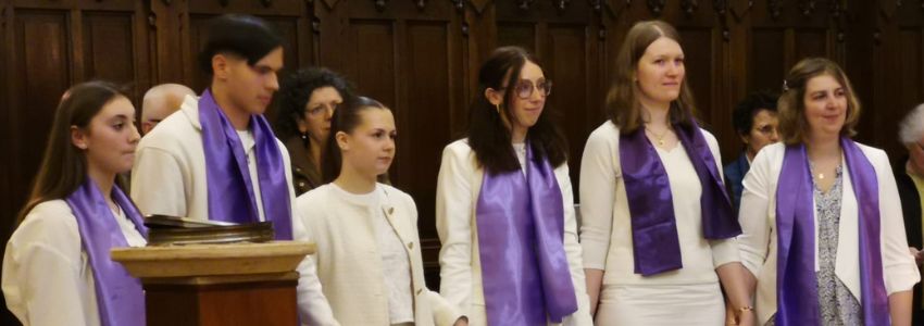 Sainte-Cécile : bienvenue aux nouveaux baptisés !