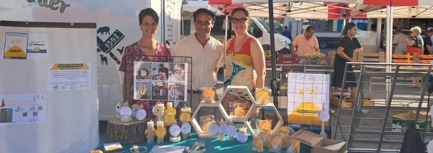 Saint-Irénée-des-Monts-du-Lyonnais : HOPe sur le marché de Chazelles !