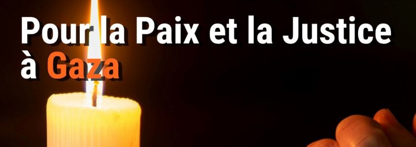 Veillée de prière pour la paix à Gaza