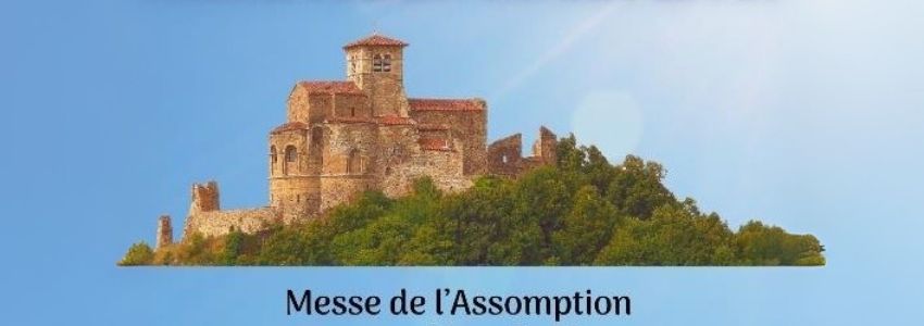 Fête de l' Assomption au prieuré de Saint-Romain-le-Puy