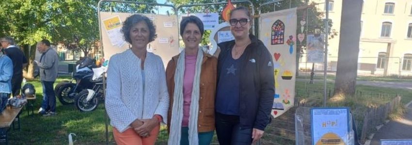 Saint-Irénée-des-Monts-du-Lyonnais : HOPe ! au forum 2025 des associations de Chazelles-sur(Lyon