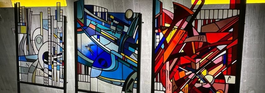 Saint-Martin-en-Ondaine : retour sur le vernissage de l'exposition " D'acier et de verre"
