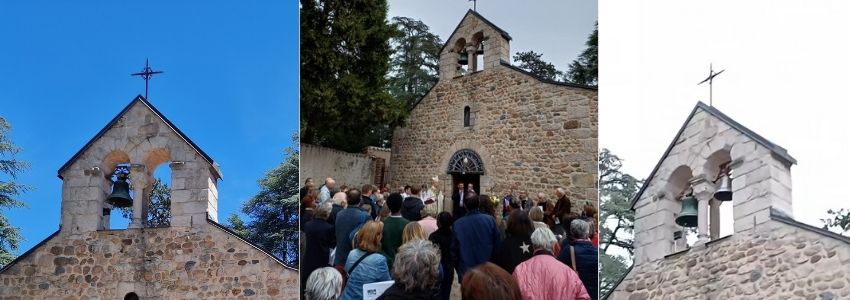 Saint-François-en-Forez : une nouvelle cloche pour la chapelle Notre-Dame de Bonson