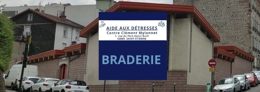 Braderie au centre Clément Myionnet