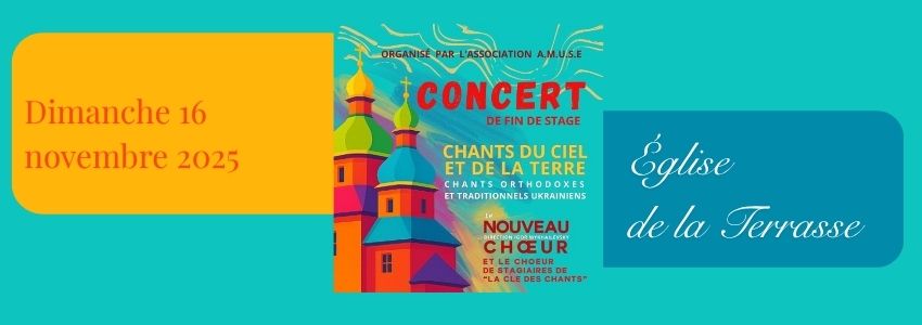 Concert : Chants orthodoxes et traditionnels ukrainiens