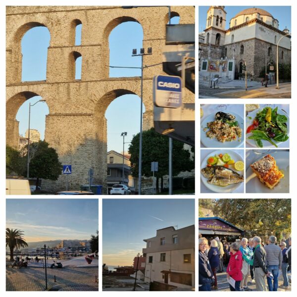 Pause déjeuner à Kavala