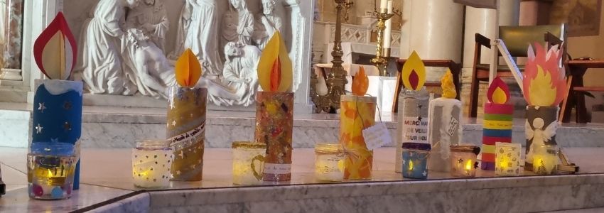 Sainte-Anne-de-Lizeron : célébrations avec les enfants des écoles