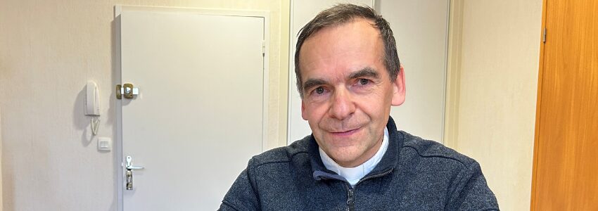 Père Bruno Cornier, élu administrateur diocésain