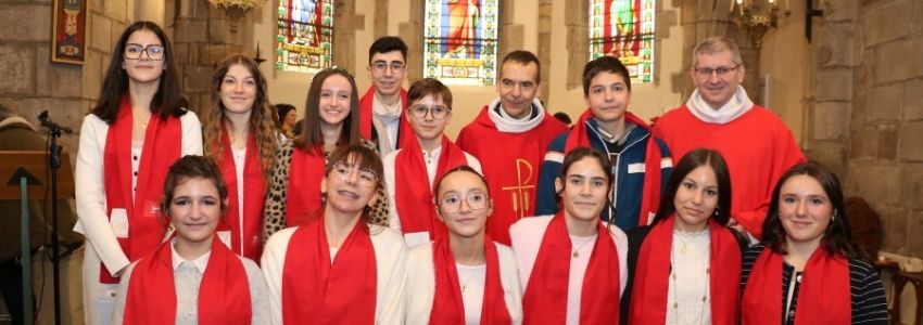 Saint-Marcellin-en-Pilat : confirmés par le P. Bruno Cornier