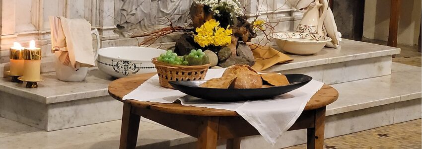 En mémoire de la Cène du Seigneur