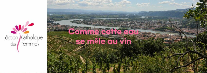 Comme cette eau se mêle au vin : temps fort avec l'ACF