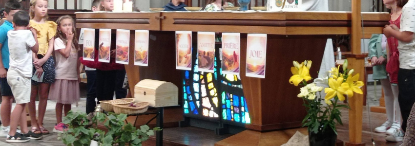 Sainte-Marie-Madeleine-en-Gier : grande joie de confier l'année au Seigneur !