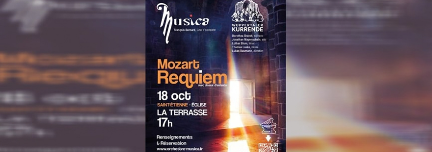 Concert :  Requiem de Mozart