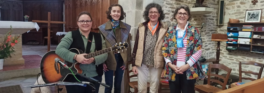 Sainte-Cécile : un temps de louange lors la fête de la châtaigne